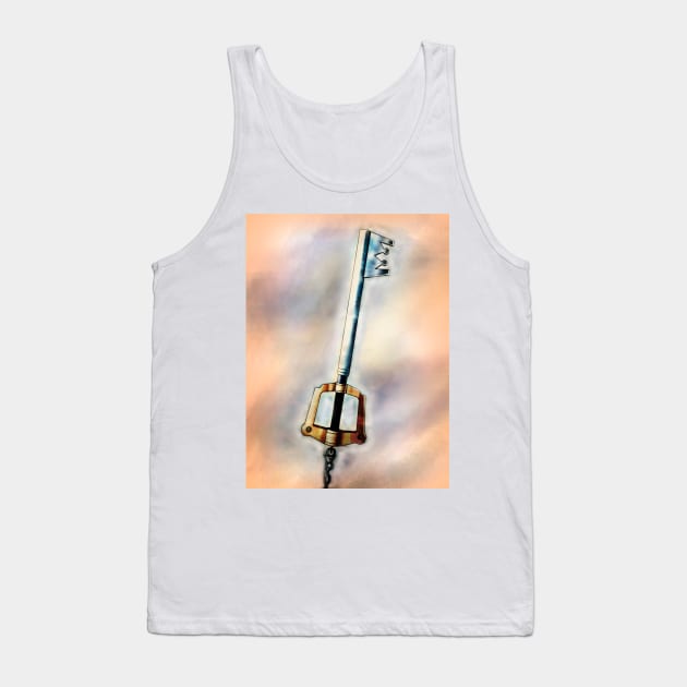 Keyblade Tank Top by mcashe_art